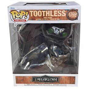 Funko Pop! How to Train your Dragon Deluxe Toothless #1792   6" Edition